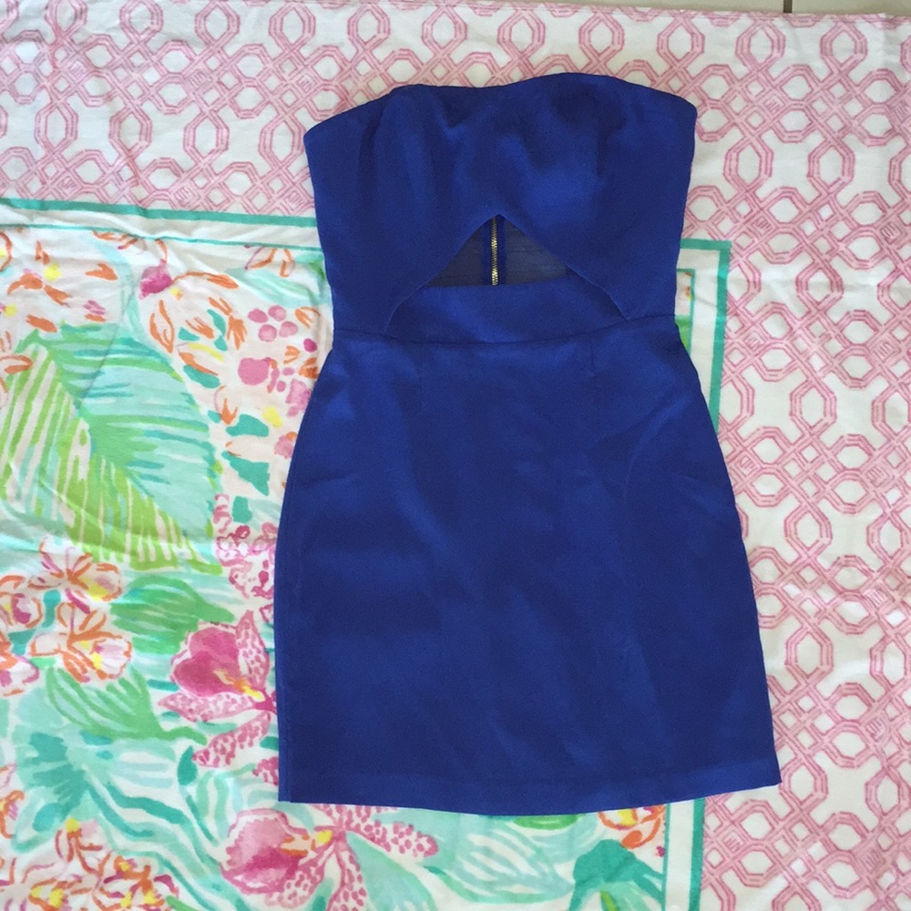 Blue guess dress